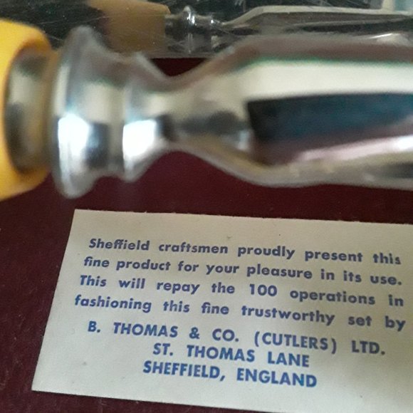 Vintage Sheffield Cutlery Set - Picture 5 of 10
